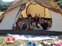 ●テント〜調理器具まで全て無料レンタル！手ぶらで楽しめる快適キャンプ場が併設！