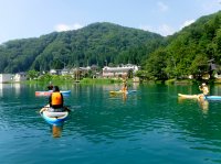 山々に囲まれたのどかな風景に癒やされます