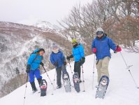 那須連峰の雪景色を眺めながら、ゆったり楽しみたい方に！スノーシュートレッキングコース