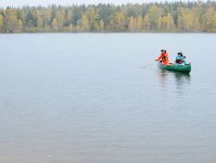 初心者も安心！大自然に囲まれた静かなサホロ湖でカヌー体験