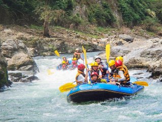 保津川 ラフティング