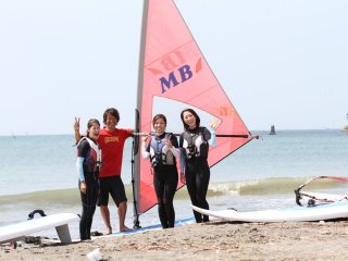 鎌倉 ウインドサーフィン セブンシーズ そとあそび