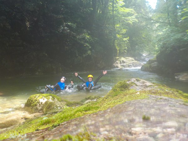 奥長良川 キャニオニング