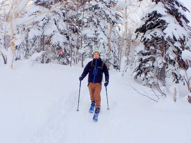 富良野（大雪山） 歩くスキー