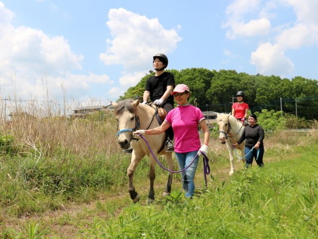 埼玉（越生） 乗馬・ホーストレッキング
