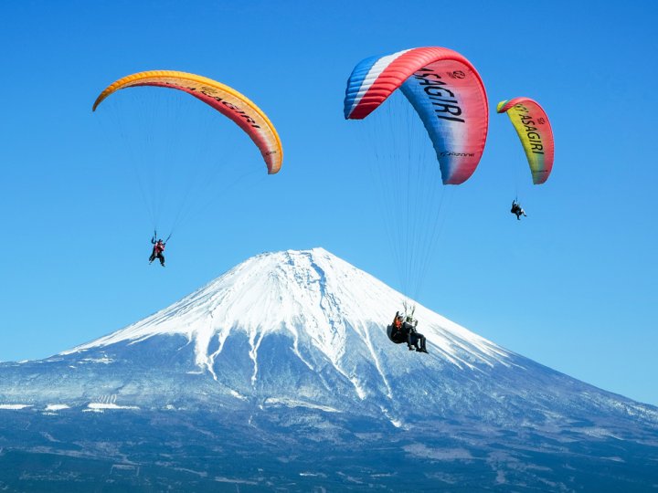 静岡県のパラグライダーの体験ツアー スクール そとあそび
