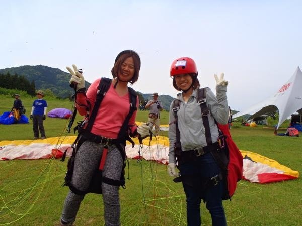 筑波山 桜川 石岡 のパラグライダーの体験ツアー スクール そとあそび