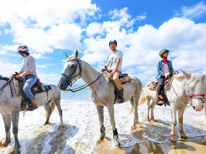 玄界灘 宗像 ホーストレッキング 乗馬 カナディアンキャンプ乗馬クラブ そとあそび