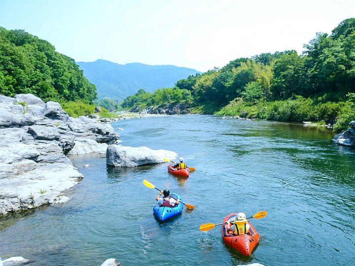 関東のパックラフトの体験 そとあそび