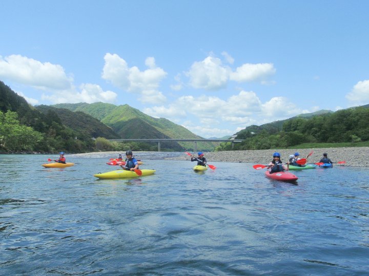 四国のカヌー カヤックの体験ツアー そとあそび