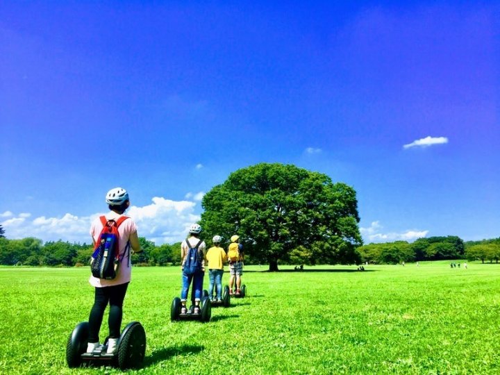 昭和記念公園 セグウェイ セグウェイジャパン そとあそび