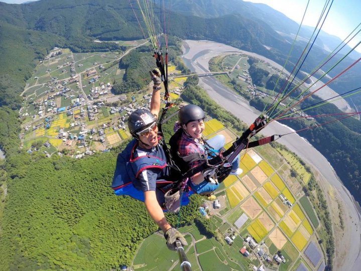 静岡県のパラグライダーの体験ツアー・スクール｜そとあそび